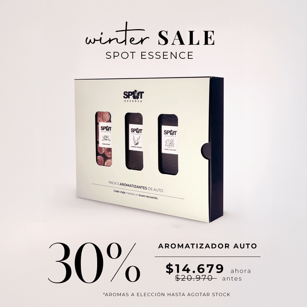 Pack 3 Aromatizadores de Auto