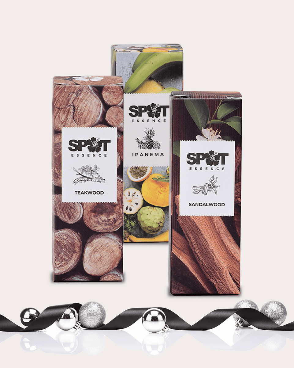 Pack 1 Spot Essence: 3 Aromatizadores de Auto