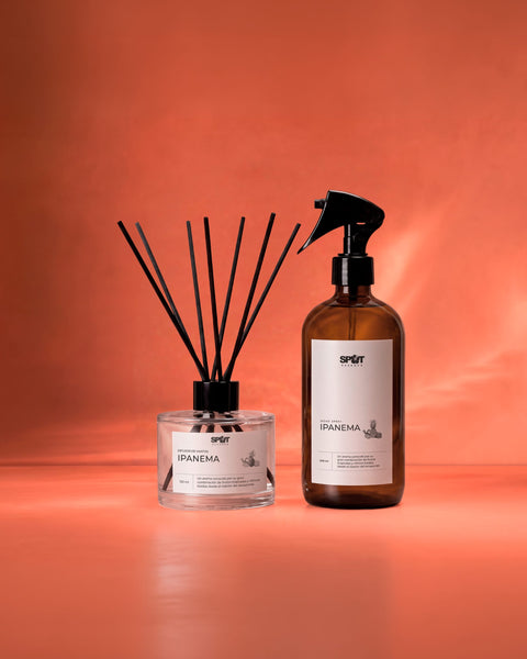 Pack Home Spray 500ml Ambar + Difusor de Varillas 150ml