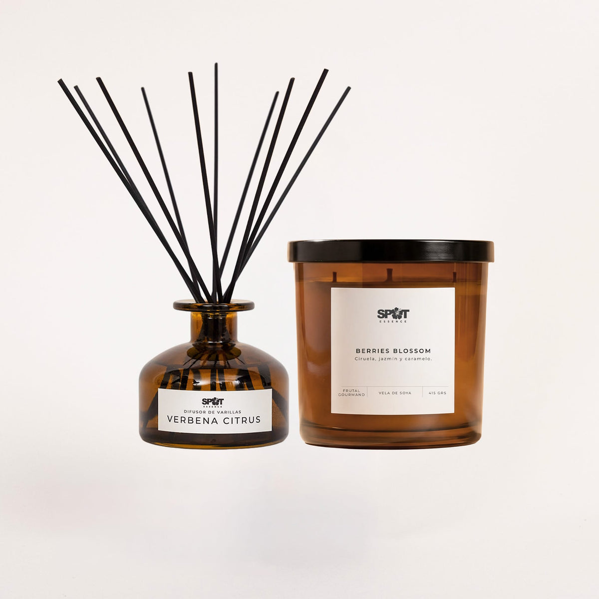 Difusor de Varillas 225ml + Vela 415gr