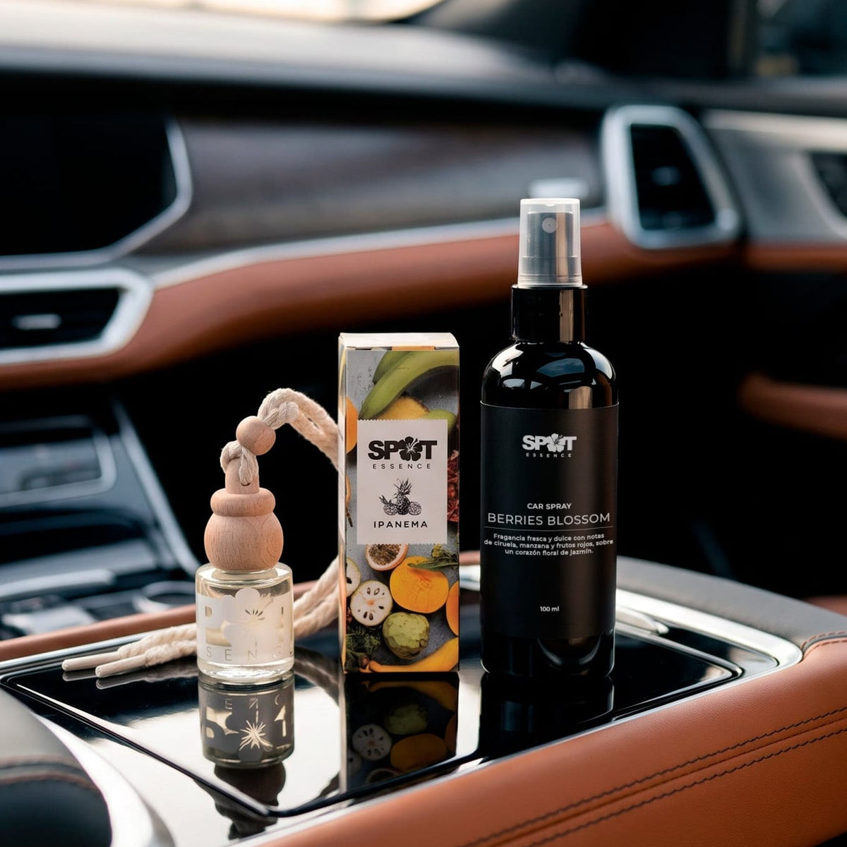 Pack Aromatizador de Auto + Car Spray aroma a elección