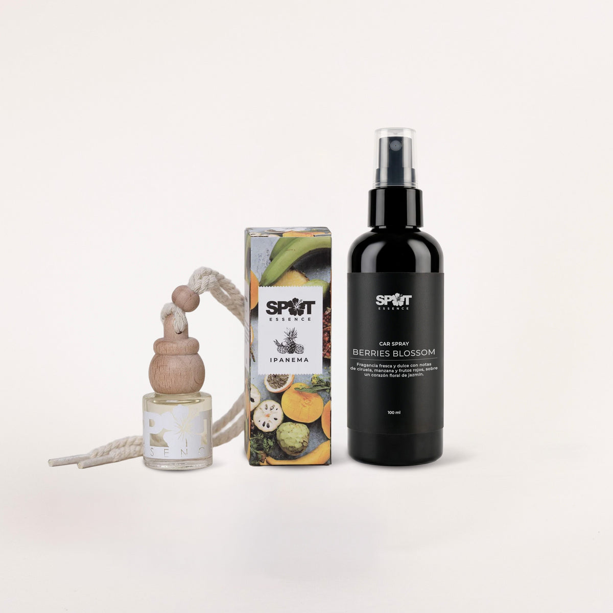 Pack Aromatizador de Auto + Car Spray aroma a elección