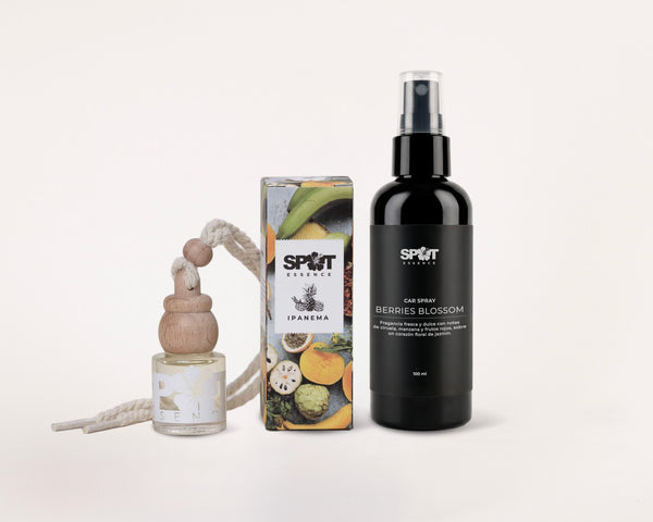 Pack Aromatizador de Auto + Car Spray aroma a elección