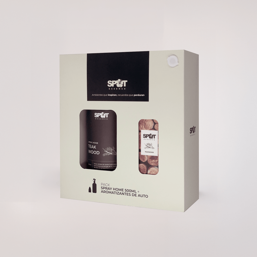 Pack Home Spray 500 ml + Aromatizante de auto