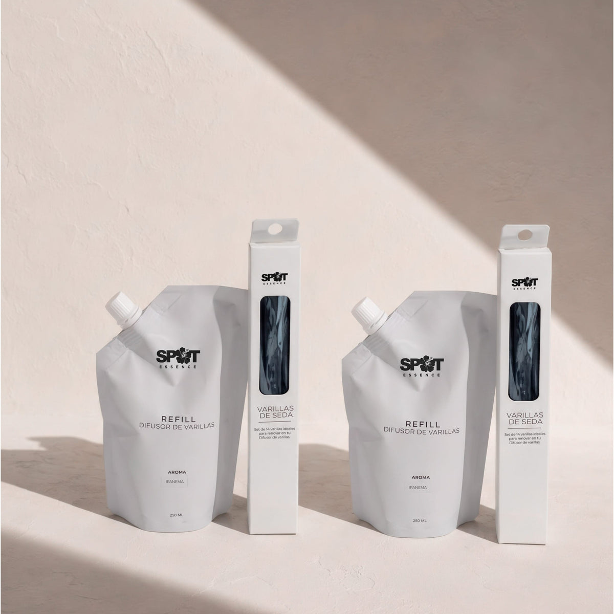 2 Refill Difusor de Varillas + 2 Set Varillas