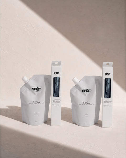 2 Refill Difusor de Varillas + 2 Set Varillas