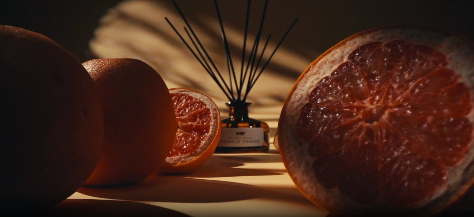 Difusor Spot Essence Pomelo Grasse con pomelos cortados