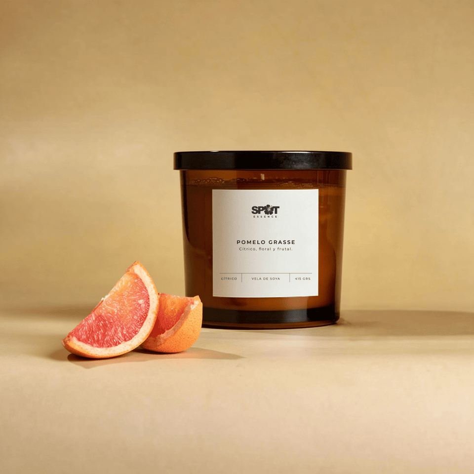 Vela de Soya Pomelo Grasse 415g